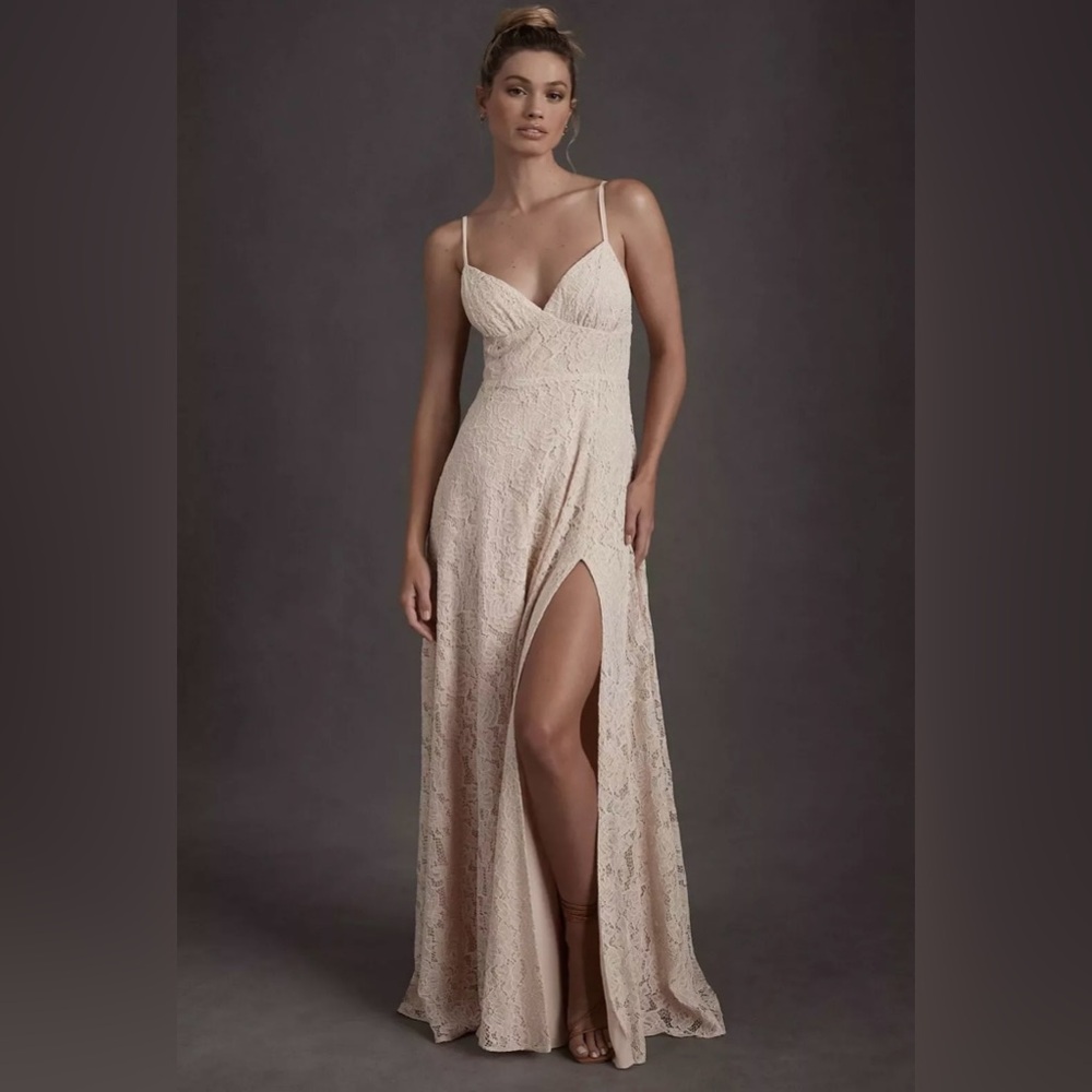 BHLDN Fame & Partners Charlotte Lace Dress - Picture 13 of 15